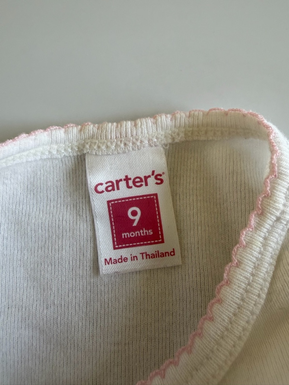 Bundle of Baby Girl Carter’s Onesies and Cardigans Size 9 Months Mint Green - Picture 9 of 16